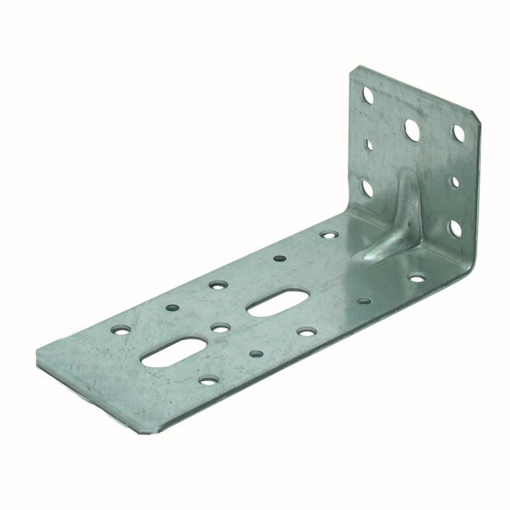 GB hoekanker met ril 60x120/60x2.5 sendzimir verzinkt etiket | 100 stuks - 17781904