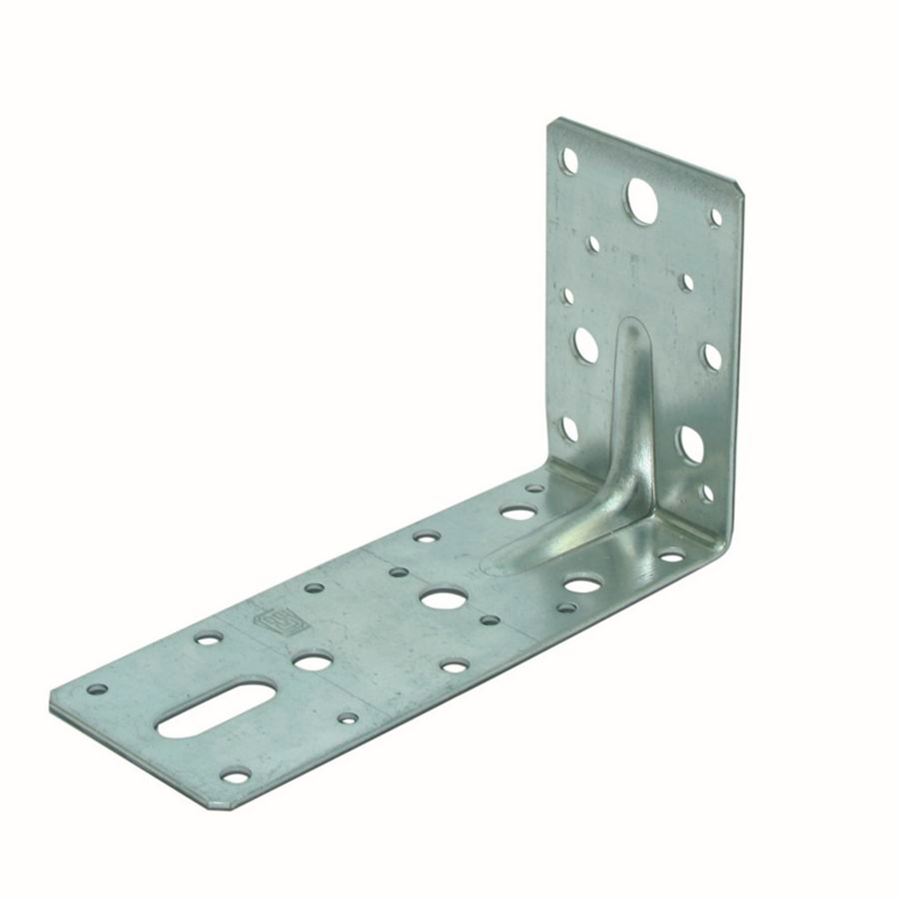 GB hoekanker met ril 90x150/60x2.5 sendzimir verzinkt | 50 stuks - GB072390050