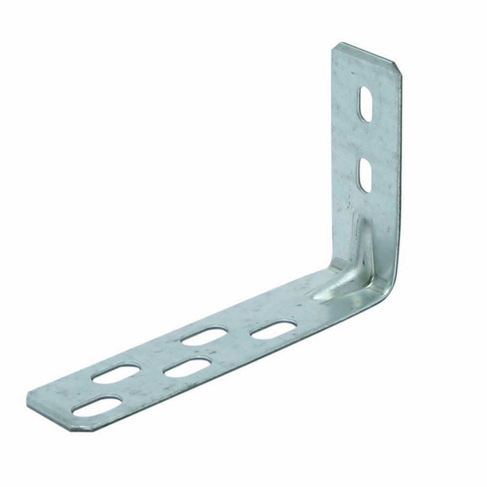 GB hoekanker met ril 75x125/30x2.0 sendzimir verzinkt | 100 stuks - 17781906