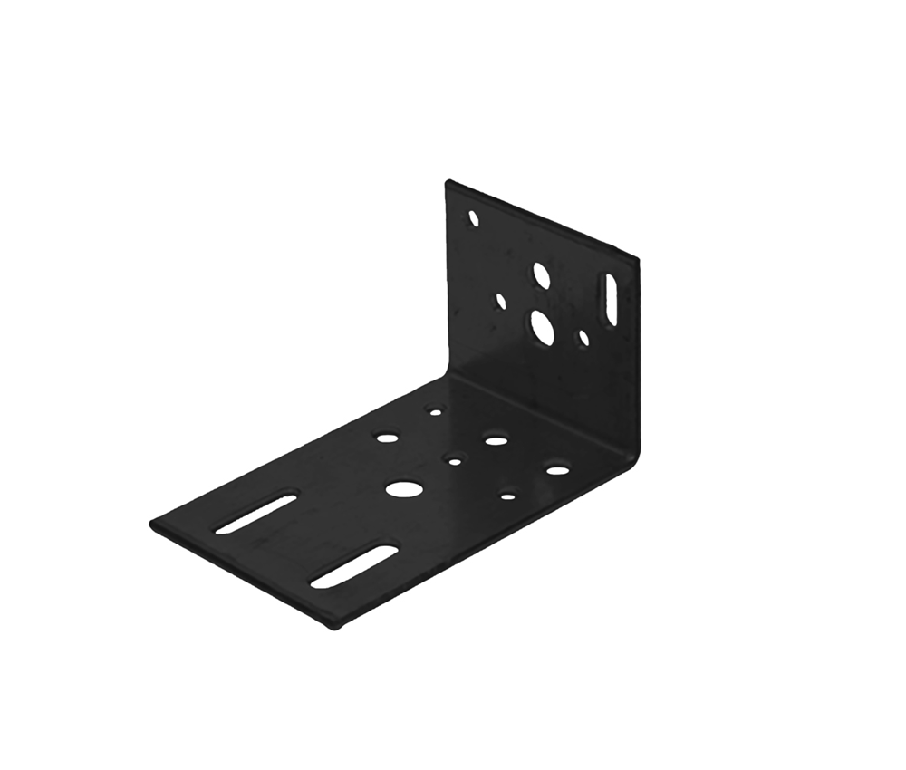 GB hoekanker 50x 90/60x2.5 epoxy zwart etiket | 100 stuks - GB072492B001