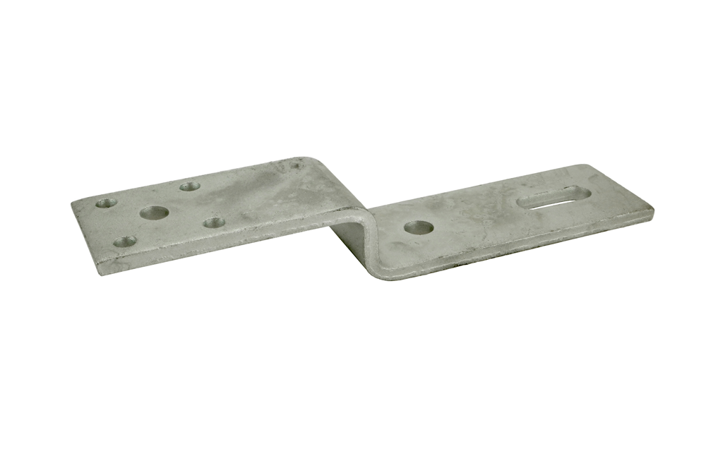 GB vloer-kozijnstrip 110x25x155 60x8 verzet 25 mm verzinkt | 10 stuks 073826