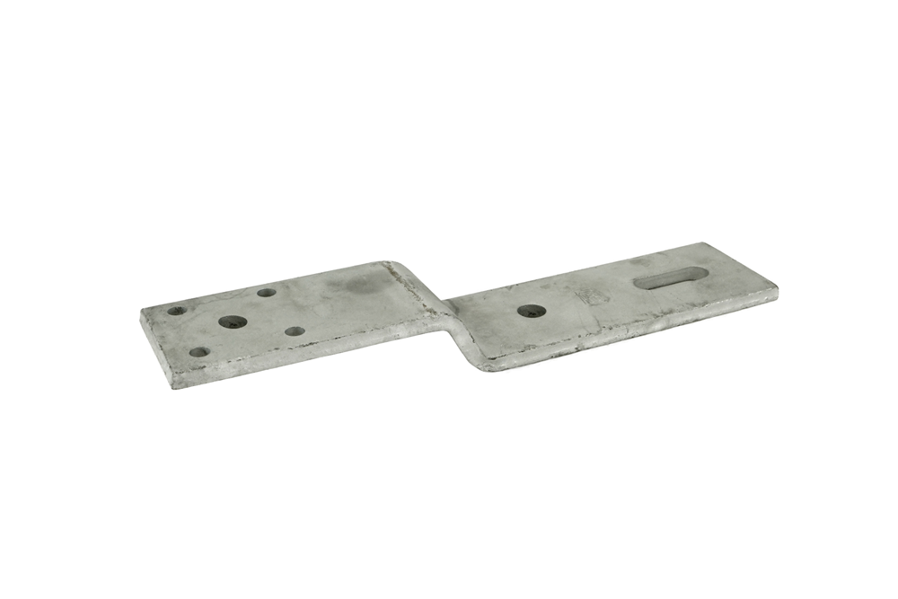 GB vloer-kozijnstrip 110x35x145 60x8 verzet 45 mm verzinkt | 10 stuks 17273836