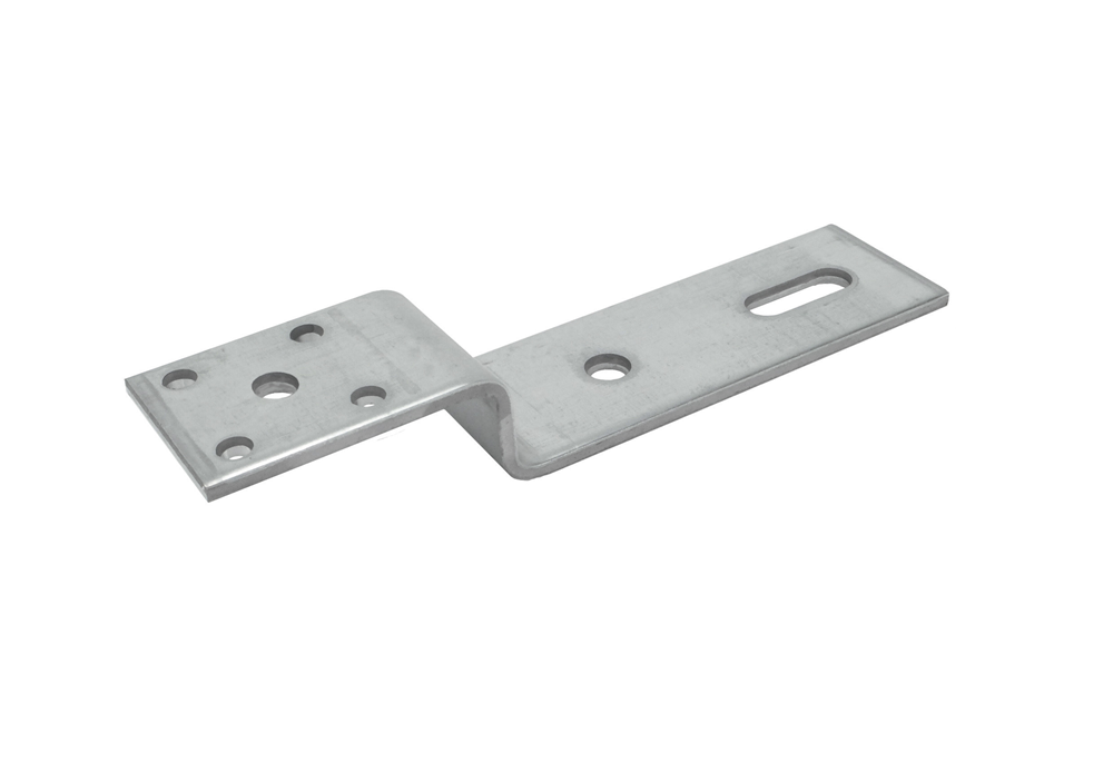 GB vloer-kozijnstrip 45x110x155 60x8 verzet 45 mm verzinkt | 10 stuks 073837