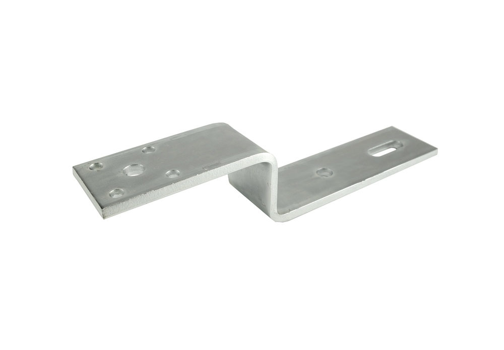 GB vloer-kozijnstrip 110x60x205/60x8, verzet 60mm verzinkt | 10 stuks - GB073861