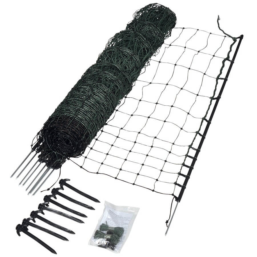 Gallagher Kippennet, Groen 112/1-9/Z-25m - 077298 077298