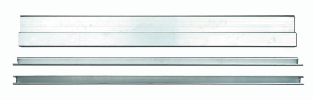 Stabila Rij, HAK Stucadoor alu. H-profiel 100cm - 07827