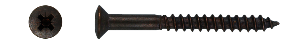 pgb-Europe PGB-FASTENERS | Houtschroef BVK DIN 7995Z Ø 4,5x50 St/Brz 0079950B0004500503