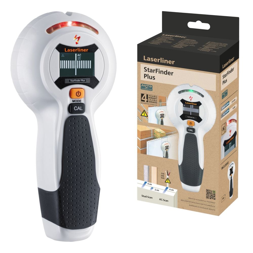 Laserliner StarFinder Plus Elektronische detector 080.972E