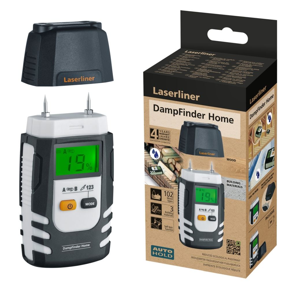 Laserliner DampFinder Home Materiaalvochtmeter - 082.013E