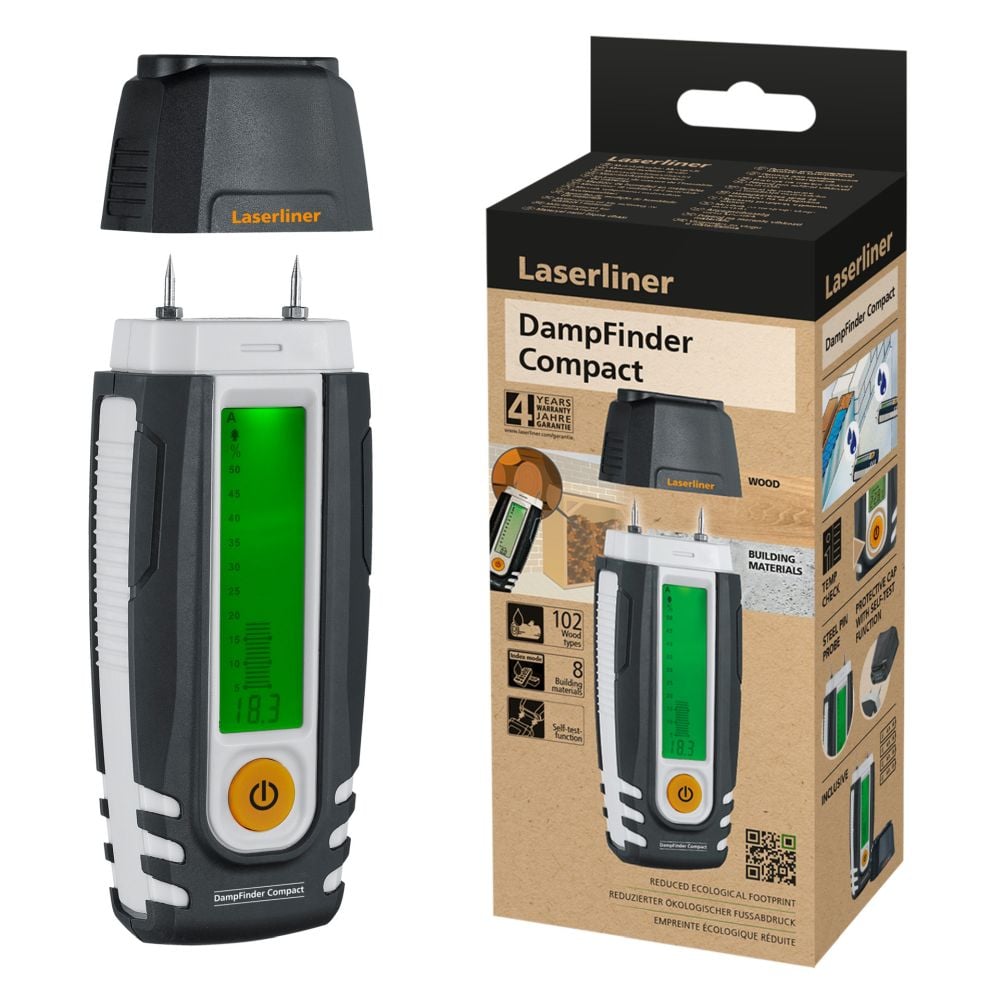 Laserliner DampFinder Compact Universeel Meettoestel - 082.015E