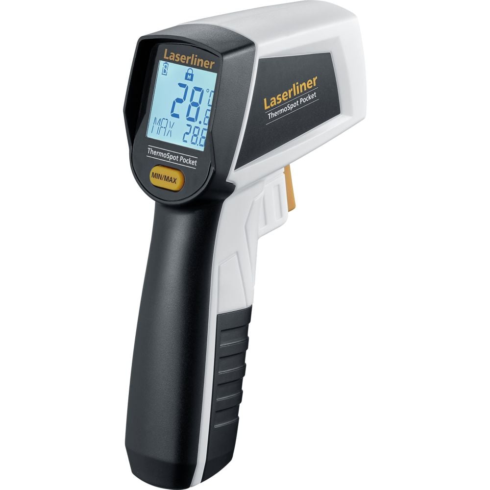 Laserliner ThermoSpot Pocket | Contactloos infrarood-temperatuurmeettoestel - 082.440E