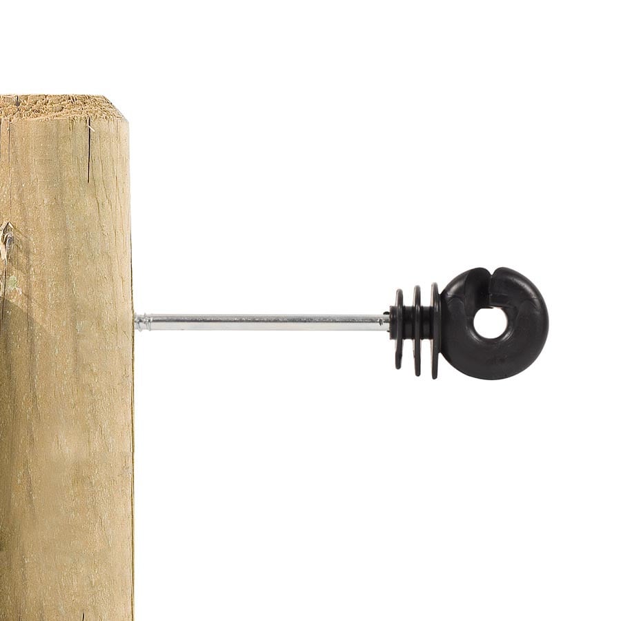 Gallagher Afstandschroef-ringisolator hout 10cm (90) - 082711 082711