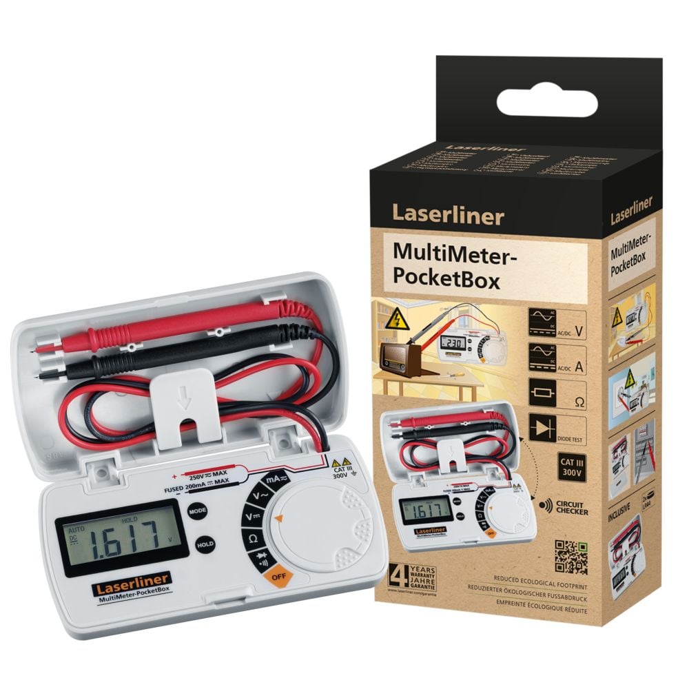 Laserliner Multimeter pocket Box - 083.028E
