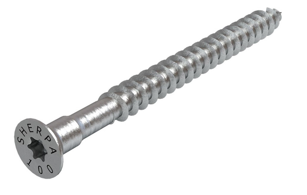 GB Sherpa schroef 8x100 t.b.v. L-serie kopdia 10 zink magnesium | 50 stuks 09123940