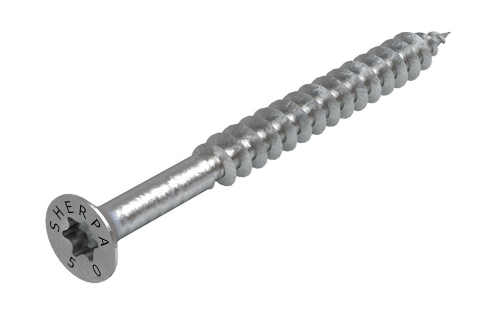 GB Sherpa schroef 4 5x50 t.b.v. XS-& S-serie kopdia 7 5 zink magnesium | 200 stuks 09123943