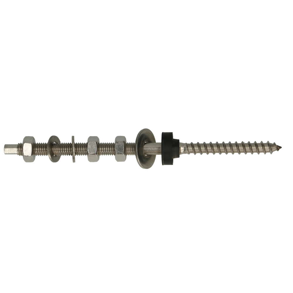 pgb-Europe PGB-FASTENERS | Zonnepaneelbevestiging type 1 M10x200 A2 0ZPBV1A00010002005