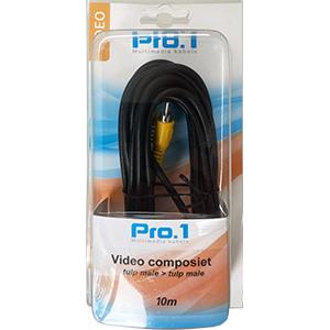Enzo Pro-1 Tulp male -> tulp male video 10 meter composiet - 9234010