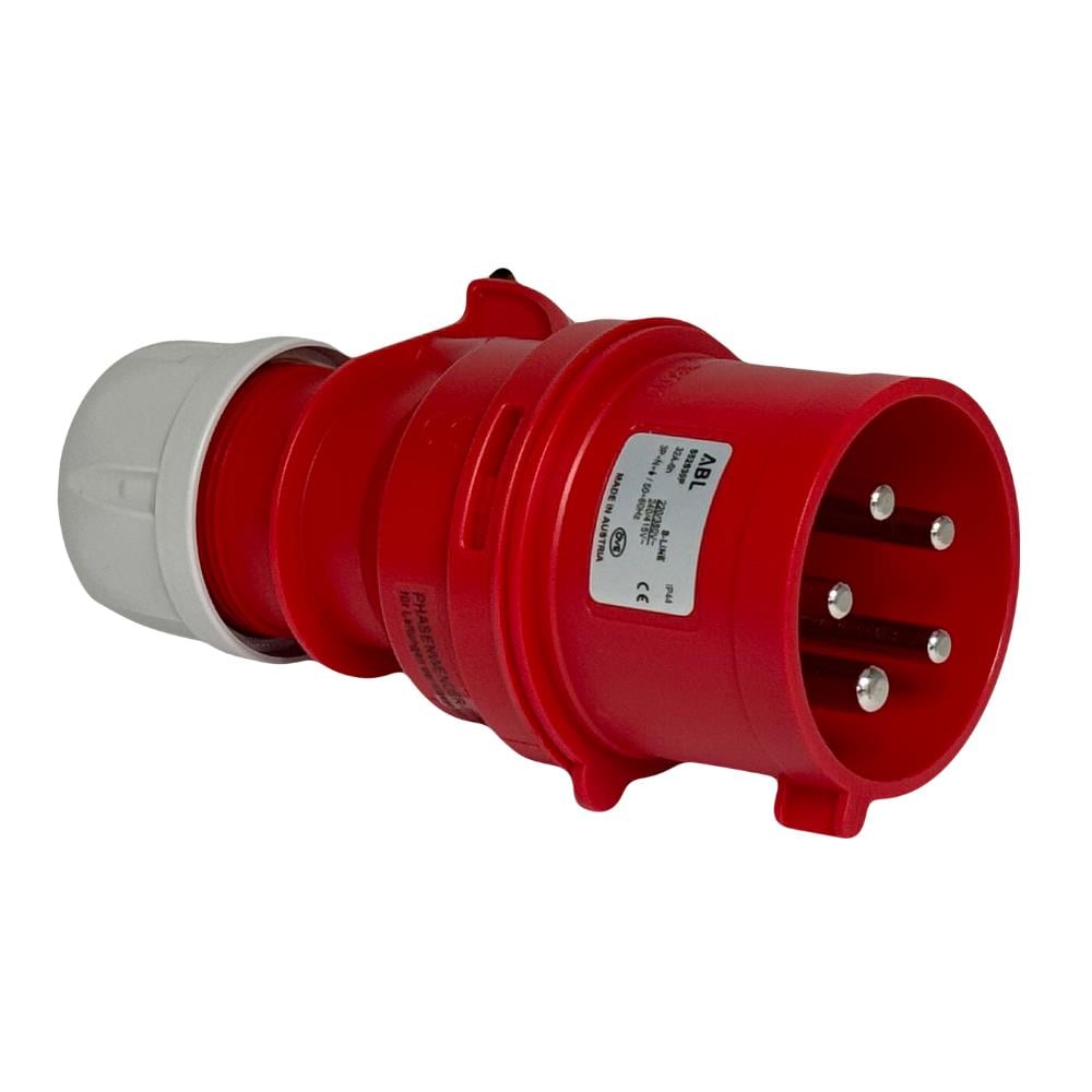 Enzo CEE 5P/32A/400V stekker m. fasewisselaar 6316120