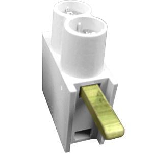 Enzo SEP Voedingsklem DTH dubbel 2x10mm hoog wit SEP 4000420