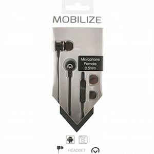 Enzo IN EAR koptelefoon +remote zwart - 7192310