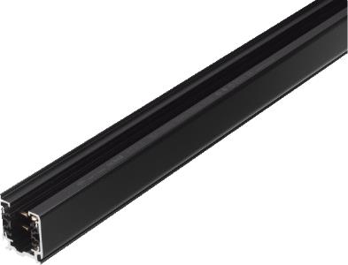 3-Fase-Rail zwart 2 meter