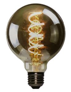 Hope LED filament globe 4W 125mm E27 grey look dimbaar LED7810