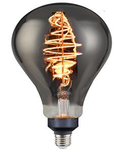 Enzo Nordlux LED A160 E27 8 5-21W 1800K filament spiraal grey dimbaar 2760185