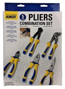 Enzo Kinzo Tangenset 5-delig geel blauw 6460080