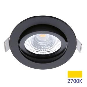 Interlight LED Camita railspot rond 25 watt zwart LED4810