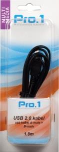 Enzo Pro-1 USB kabel A-male -> B-male 1,8 meter 9280200