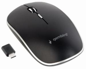 Enzo Gembird Draadloze Optische Muis USB wit/zwart 9510043