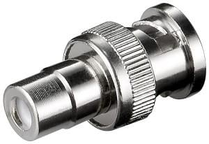 Enzo BNC adapter van stekker naar tulp contra 2098205