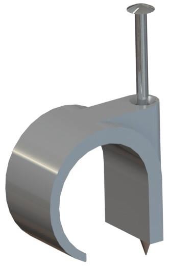 Enzo Universele spijkerclip 11\ 15mm grijs 4113272