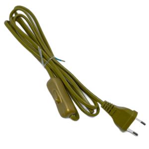 Enzo Eurosnoer 2x0,75 schakelaar transparant 1065250