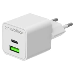 Enzo Mobilize USB + USB-C snellader 30W wit 9550192