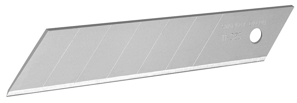 Stanley handgereedschap Afbreekmesjes 25mm - bulk 20 - 1-11-325 - 1-11-325