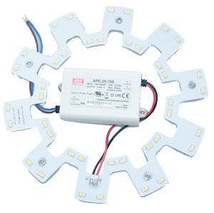 Hope LED Magneet module 230V 12.5W Warm Wit LED9100