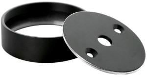 Enzo EcoDim Opbouwrand voor LED meubelspot LED4905 zwart LED4916