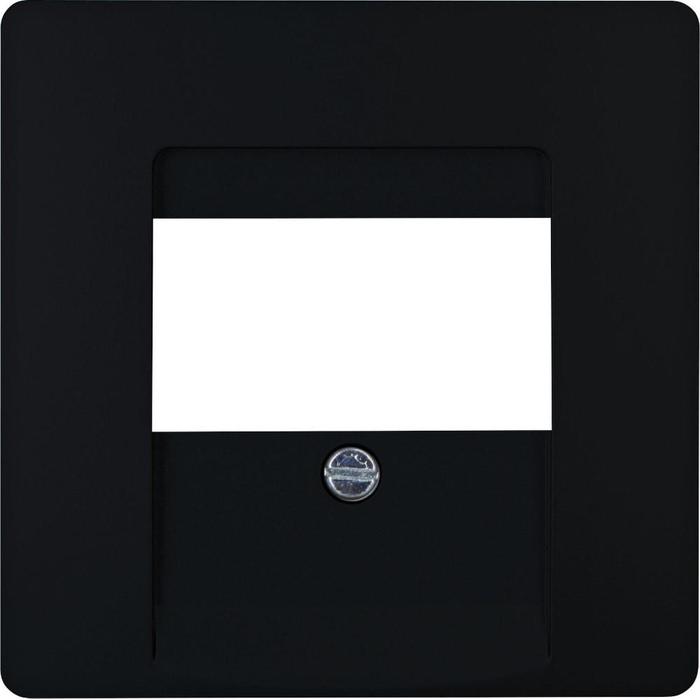 Enzo Kopp HK05 mat zwart afdekplaat USB 4621670