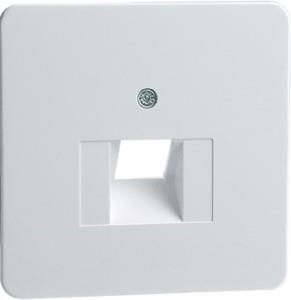 Peha LW afdekplaat Cat en ISDN enkel 4602270