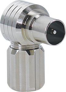 Enzo Hirschmann KOSWI3S IEC-connector male haaks 4.5mm 2300090