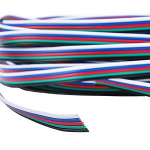 Enzo Kabel voor RGBW Ledstrip 5-aderig lengte 50 meter 4380054