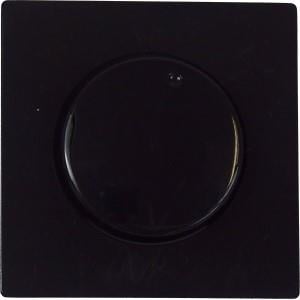 Peha Afdekplaat dimmer + knop PEHA zwart Dialog - 4602664
