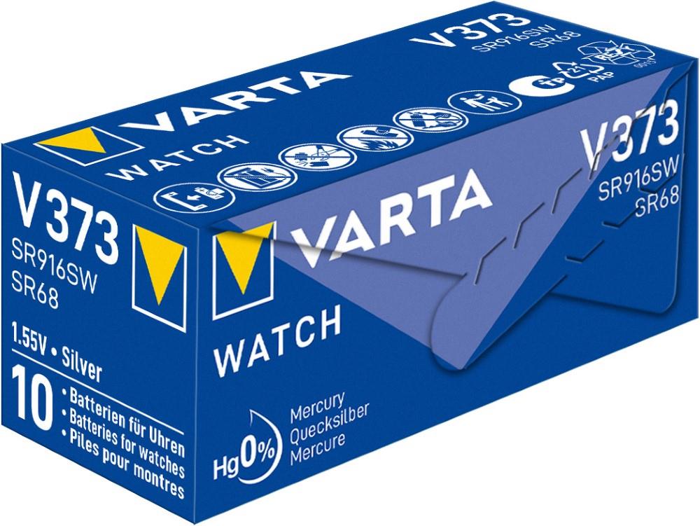 Varta 373 SR916 10 stuks in een doosje