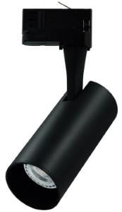 Enzo Tronix Railspot 3-fase met GU10 fitting zwart 5050503