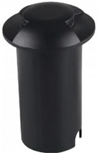 Enzo Grondspot LED 1W 3000K 12V IP67 zwart 2-zijden 5070410