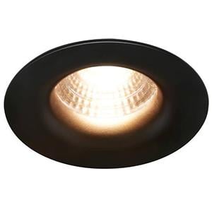 Enzo Nordlux LED Inbouwspot Stake rond 6.1W zwart 2700K IP20 4801338
