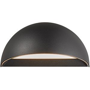 Enzo Nordlux LED Wandlamp Arcus Smart Light zwart 10W 2700K 4806460