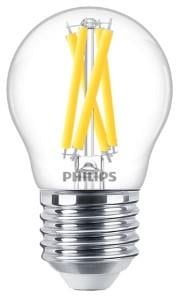 Philips LED kogel E27 3 4-40W filament helder dimtone LED3747
