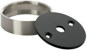 EcoDim Opbouwrand voor LED meubelspot LED4910 geschuurd staal - LED4917